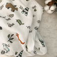 Bamboo + Cotton Swaddle - camp pals