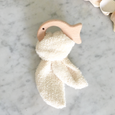 PICK TWO - Natural wood teethers with organic terrycloth - finished with organic beeswax